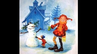 Astrid Lindgren Pippi Langstrumpf feiert Weihnachten Bilderbuch Lesung Kinder Buch Hörbuch vorlesen [upl. by Abocaj]