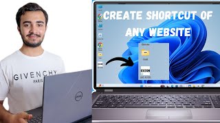 How to create shortcut of any website in windows 11 in 2024  Website ka shortcut kesy create kryn [upl. by O'Connor]