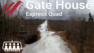 Sugarbush  Gate House Express Quad [upl. by Vlada]