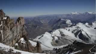 Climb of Aconcagua 360°  16 days in 5 minutes [upl. by Gwenora]