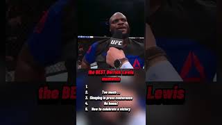 The BEST Derrick Lewis moments derricklewis moments ufc khabibtime mma funny boxing [upl. by Ahearn]