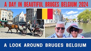 We Visit Beautiful BRUGES in BELGIUM  Vlog 658 [upl. by Deckert]