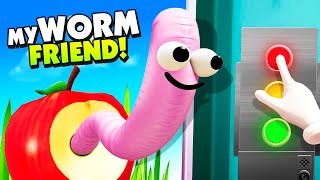 My WORM Friend Has MAGIC POWERS in VR Elevator  Floor Plan [upl. by Miza841]