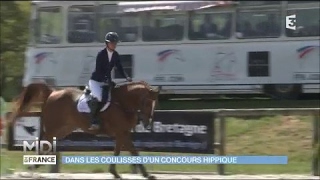 Dans les coulisses dun concours hippique [upl. by Ynad245]