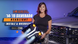 Morimoto XB LED Headlights Install and Review 1415 Silverado 1500  Headlight Revolution [upl. by Nanahs]