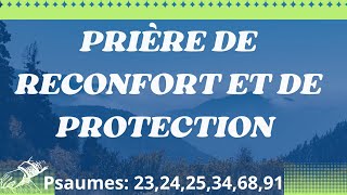 Prière de reconfort protection avec le psaumes232425346891 [upl. by Tebazile]