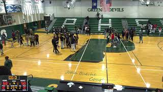 Plaquemine High vs White Castle Varsity Mens Basketball [upl. by Dinsdale]