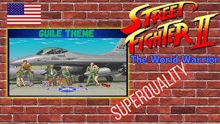 Guile Theme  Street Fighter 2 snes SUPERQUALITY [upl. by Eislek]