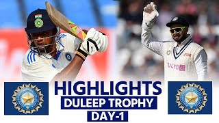 Duleep Trophy 2024 Match Highlights Ind A vs Ind B Highlights  Ind C vs Ind D  Musheer Khan [upl. by Cohberg]