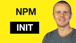 03 NPM packagejson and quotnpm initquot  how to properly initialize new project [upl. by Cortney127]