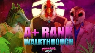 Hotline Miami  A Walkthrough  Fourth Chapter Tension 64492 [upl. by Jenkel]