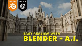 Using AI for 3D modeling in Blender [upl. by Annirok423]