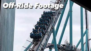 Mako  SeaWorld Orlando OffRide Footage 1080p60 [upl. by Buller404]