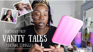 Amineh Vlog Vanity Talks Am I doing YouTube right [upl. by Salisbarry]