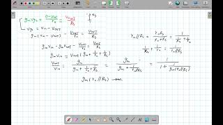 Common Drain Amplifier SSM Analysis [upl. by Suckram891]