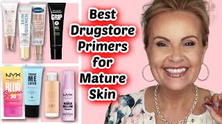 Must Try DRUGSTORE PRIMERS for MATURE SKIN  Holy Grail Products [upl. by Selrahcnhoj]