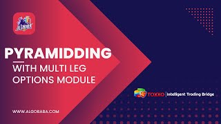 How to Do Pyramiding With Multi Leg Options Strategy with Algobaba Stoxxo Hindi [upl. by Yanad]