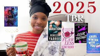 2025 TBR  20 books I want to read next year 🎄📚vlogmas day 5 [upl. by Gisser]