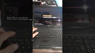 Toshiba laptop boot menu key  how to enter toshiba laptop bios shorts trending [upl. by Erma772]