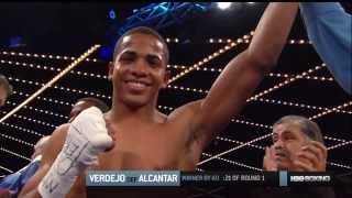 Felix Verdejo vs Lauro Alcantar Highlights HBO [upl. by Ursel]