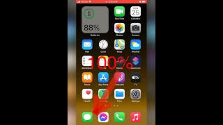 How to make iPhone dock invisible 100 [upl. by Sheedy]