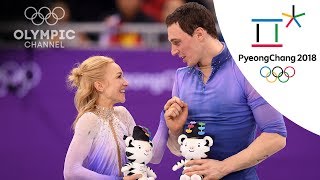 Savchenko and Massot discuss Pairs Figure Skating gold medal  Winter Olympics 2018  PyeongChang [upl. by Eimaral462]