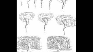 How To Draw A Realistic Tornado Storm Simple Step By Step Drawing Tutorial [upl. by Shulman725]