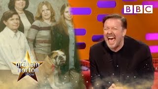 Awkward Family Photos with Ricky Gervais  The Graham Norton Show  BBC [upl. by Alejoa]