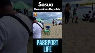 🇩🇴 Sosua Dominican Republic Walking on the beach Come to Candy Land [upl. by Ecyaj201]