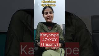 Klinefelter Syndrome l Genetic disorder l Trisomy biology [upl. by Marzi228]