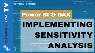 How Does Sensitivity Analysis Work In Power BI  DAX Analytical Techniques [upl. by Aitercul]