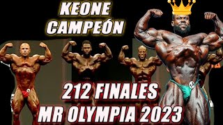 KEONE CAMPEÓN DEL OLYMPIA👑👑  CLARIDA DECEPCIÓN  ANGEL CALDERÓN 🥉  212 FINALES MR OLYMPIA 2023 [upl. by Ocirederf]