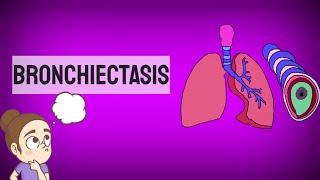 BronchiectasisCauses pathophysiology symptomsamp treatment medical surgical disorders [upl. by Maynord]