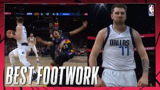 Best Footwork Of The 202122 NBA Season [upl. by Giralda]