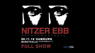 Nitzer Ebb Live in Hamburg 19 Nov 2019  full show [upl. by Eigna194]