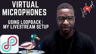 LIVESTREAM AUDIO ENHANCEMENTS USING LOOPBACK GOING INTO STREAMYARD AND ZOOM  My Livestream Setup [upl. by Lehacim]