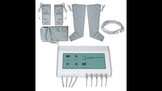 JMLB1217 Air Wave Pressure Far Infrared Heat Pressotherapy Slimming Weight Loss Machine [upl. by Ihcur]