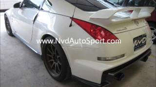 Nissan 350Z Z33 Nismo V3 bodykit  rear boot wing  Front bumper  Rear Bumper [upl. by Hanima244]