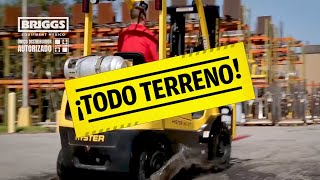 Todo Terreno Hyster H40  60XT Disponible en Briggs Equipment Mexico [upl. by Atlanta]