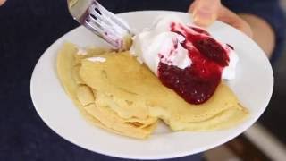 Pannkakor utan ägg [upl. by Yruoc]