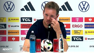 Julian Nagelsmann emotional nach EMAus quotKämpfe mit den Tränenquot [upl. by Penney]