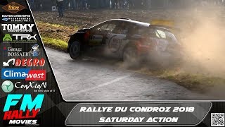 Rallye du Condroz 2018  Saturday Action  Hot Moments HD [upl. by Nylcaj]