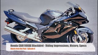 Honda CBR1100XX Blackbird Review  Riding Impressions History Specs [upl. by Ecirehs236]