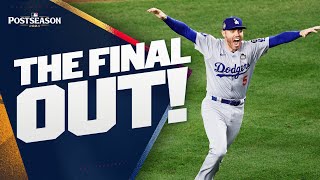 FINAL OUT The Dodgers win the 2024 World Series [upl. by Aoniak]