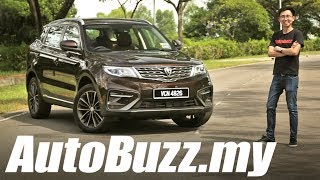 Proton X70 18 Turbo Premium 2WD SUV Review  AutoBuzzmy [upl. by Ymij346]