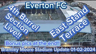 Bramley Moore Everton New Stadium Update 01022024 [upl. by Garnett]