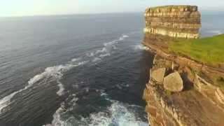 Downpatrick Head Mayo drone [upl. by Heidy717]