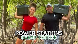 DJI Power 1000 or the Ecoflow Delta 2  Which is Better…Swamp Tested [upl. by Amathist]