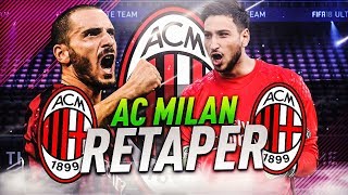 FIFA 18  CARRIÈRE AC MILAN  RETAPER [upl. by Eittik115]