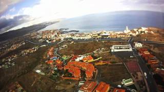 VOLANDO SOBRE CANARIAS  DEL SOCORRO A CANDELARIA  TENERIFE [upl. by Enej]